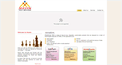 Desktop Screenshot of maventechservices.com