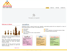 Tablet Screenshot of maventechservices.com